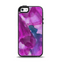 The Grunge Watercolor Pink Strokes Apple iPhone 5-5s Otterbox Symmetry Case Skin Set