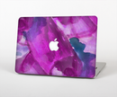 The Grunge Watercolor Pink Strokes Skin Set for the Apple MacBook Pro 15" with Retina Display