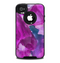 The Grunge Watercolor Pink Strokes Skin for the iPhone 4-4s OtterBox Commuter Case