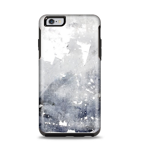The Grunge White & Gray Texture Apple iPhone 6 Plus Otterbox Symmetry Case Skin Set