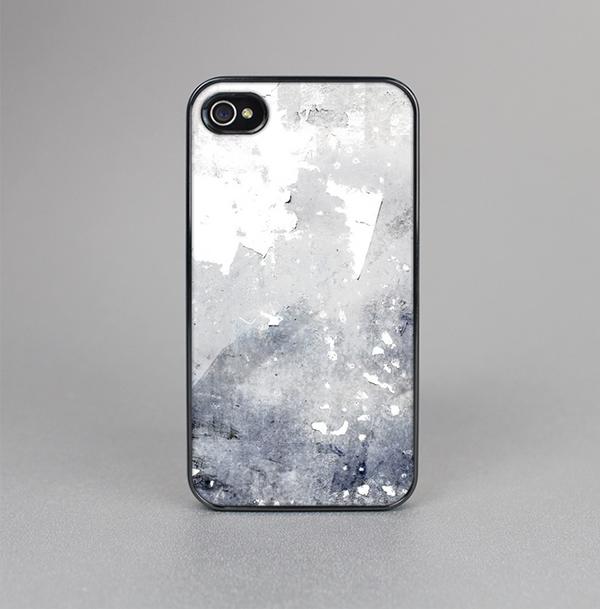 The Grunge White & Gray Texture Skin-Sert for the Apple iPhone 4-4s Skin-Sert Case