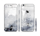The Grunge White & Gray Texture Sectioned Skin Series for the Apple iPhone 6/6s Plus