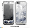 The Grunge White & Gray Texture Skin for the iPhone 5-5s NUUD LifeProof Case for the LifeProof Skin