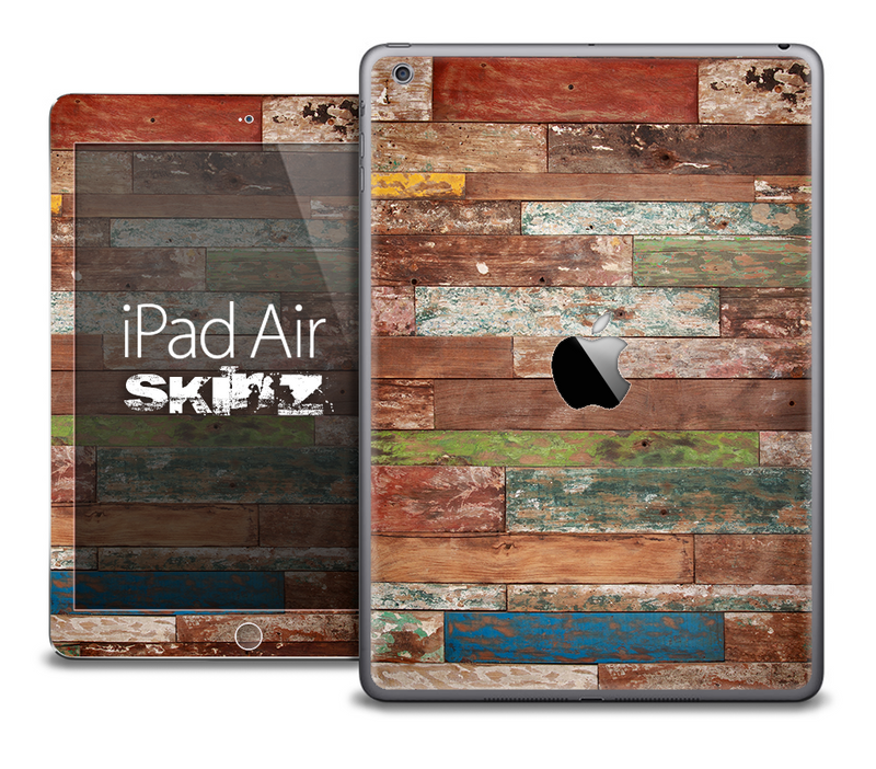 The Vintage Wood Planks Skin for the iPad Air