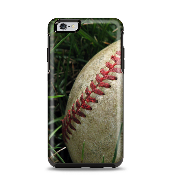 The Grunge Worn Baseball Apple iPhone 6 Plus Otterbox Symmetry Case Skin Set