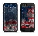 The Grungy American Flag Apple iPhone 6/6s LifeProof Fre POWER Case Skin Set
