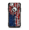 The Grungy American Flag Apple iPhone 6 Otterbox Commuter Case Skin Set