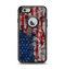 The Grungy American Flag Apple iPhone 6 Otterbox Defender Case Skin Set