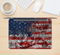 The Grungy American Flag Skin Kit for the 12" Apple MacBook (A1534)