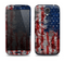 The Grungy American Flag Skin For The Samsung Galaxy S4
