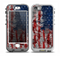 The Grungy American Flag Skin for the iPhone 5-5s nüüd LifeProof Case