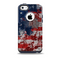 The Grungy American Flag Skin for the iPhone 5c OtterBox Commuter Case