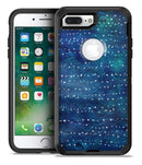 The Grungy Blue Green Stars Surface - iPhone 7 Plus/8 Plus OtterBox Case & Skin Kits