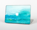 The Grungy Blue Watercolor Surface Skin for the Apple MacBook Air 13"