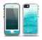 The Grungy Blue Watercolor Surface Skin for the iPhone 5-5s OtterBox Preserver WaterProof Case