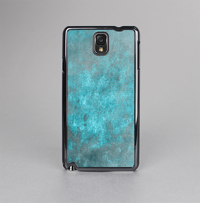 The Grungy Bright Teal Surface Skin-Sert Case for the Samsung Galaxy Note 3