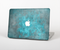 The Grungy Bright Teal Surface Skin Set for the Apple MacBook Air 13"