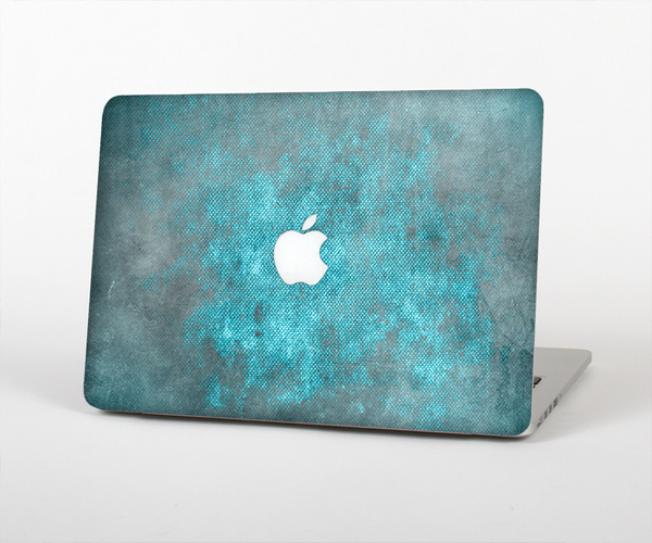 The Grungy Bright Teal Surface Skin for the Apple MacBook Pro Retina 15"