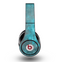 The Grungy Bright Teal Surface Skin for the Original Beats by Dre Studio Headphones
