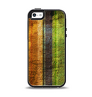 The Grungy Color Stripes Apple iPhone 5-5s Otterbox Symmetry Case Skin Set