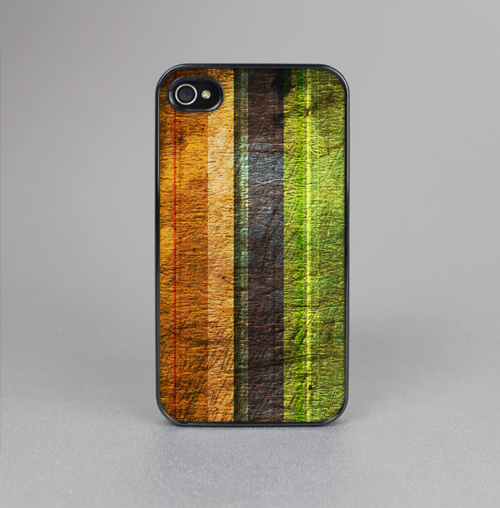 The Grungy Color Stripes Skin-Sert for the Apple iPhone 4-4s Skin-Sert Case