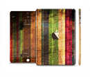 The Grungy Color Stripes Full Body Skin Set for the Apple iPad Mini 3