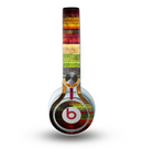 The Grungy Color Stripes Skin for the Beats by Dre Mixr Headphones