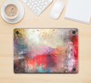The Grungy Colorful Faded Paint Skin Kit for the 12" Apple MacBook (A1534)