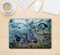 The Grungy Dark Black Branch Pattern Skin Kit for the 12" Apple MacBook (A1534)