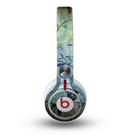 The Grungy Dark Black Branch Pattern Skin for the Beats by Dre Mixr Headphones