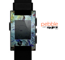 The Grungy Dark Black Branch Pattern Skin for the Pebble SmartWatch