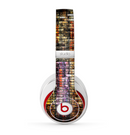 The Grungy Dark Small Tiled Skin for the Beats by Dre Studio (2013+ Version) Headphones