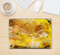 The Grungy Golden Paint Skin Kit for the 12" Apple MacBook (A1534)