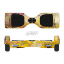 The Grungy Golden Paint Full-Body Skin Set for the Smart Drifting SuperCharged iiRov HoverBoard