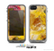 The Grungy Golden Paint Skin for the Apple iPhone 5c LifeProof Case