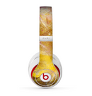 The Grungy Golden Paint Skin for the Beats by Dre Studio (2013+ Version) Headphones