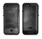 the grungy gray panel  iPhone 6/6s Plus LifeProof Fre POWER Case Skin Kit