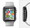 The Grungy Gray Panel Full-Body Skin Kit for the Apple Watch