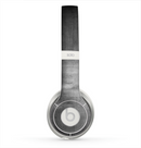 The Grungy Gray Panel Skin for the Beats by Dre Solo 2 Headphones