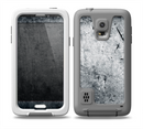 The Grungy Gray Textured Surface Skin for the Samsung Galaxy S5 frē LifeProof Case