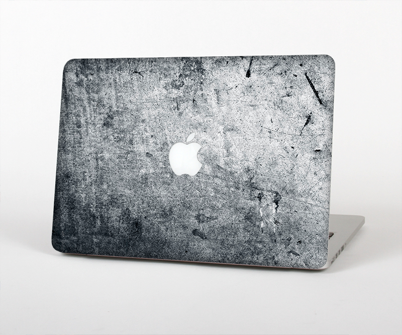 The Grungy Gray Textured Surface Skin Set for the Apple MacBook Air 13"