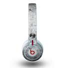 The Grungy Gray Textured Surface Skin for the Beats by Dre Mixr Headphones