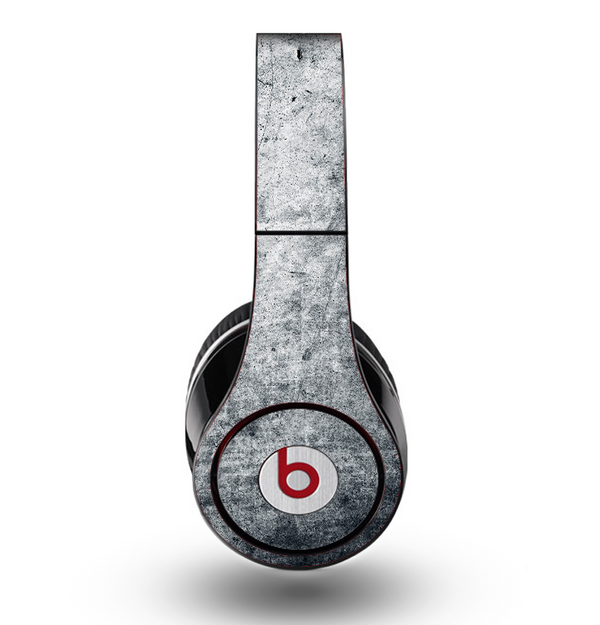 The Grungy Gray Textured Surface Skin for the Original Beats by Dre Studio Headphones