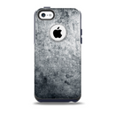 The Grungy Gray Textured Surface Skin for the iPhone 5c OtterBox Commuter Case