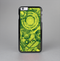 The Grungy Green Messy Pattern V2 Skin-Sert for the Apple iPhone 6 Plus Skin-Sert Case
