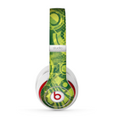 The Grungy Green Messy Pattern V2 Skin for the Beats by Dre Studio (2013+ Version) Headphones