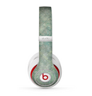 The Grungy Green Painted Fabric Skin for the Beats by Dre Studio (2013+ Version) Headphones