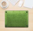 The Grungy Green Surface Skin Kit for the 12" Apple MacBook (A1534)