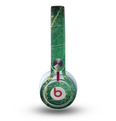 The Grungy Green Surface Design Skin for the Beats by Dre Mixr Headphones