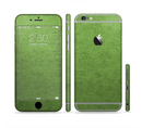 The Grungy Green Surface Sectioned Skin Series for the Apple iPhone 6s Plus